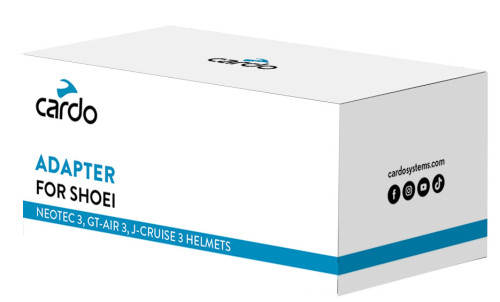 Cardo Shoei Neotec 3 & GT-Air 3 Helmets Gen 3 Adapter (ADPA010004)