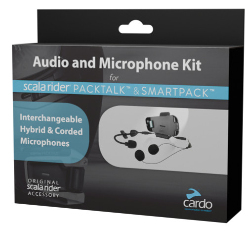 Cardo Packtalk Audio & Microphone Kit (SRAK0039)