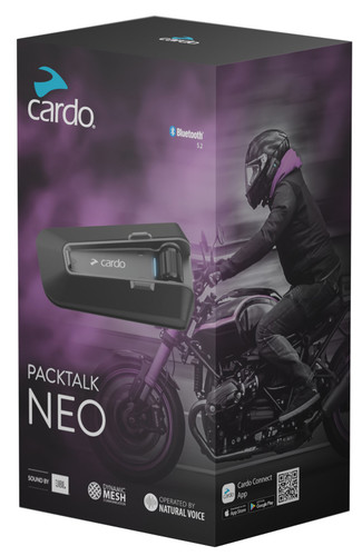 Cardo Packtalk Neo Bluetooth Communication Systems (Single) (PTN00001)