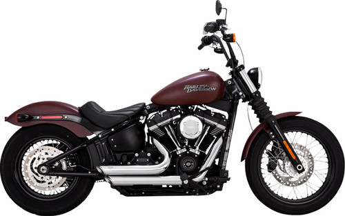 Vance & Hines Shortshots Staggered PCX Chrome Exhaust System (17333-22)