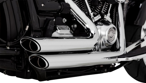 Vance & Hines Shortshots Staggered Chrome Exhaust System (17335-22)