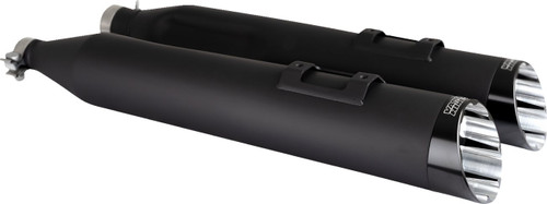 Vance & Hines Razorback 450 Black Slip-On Mufflers (47960)