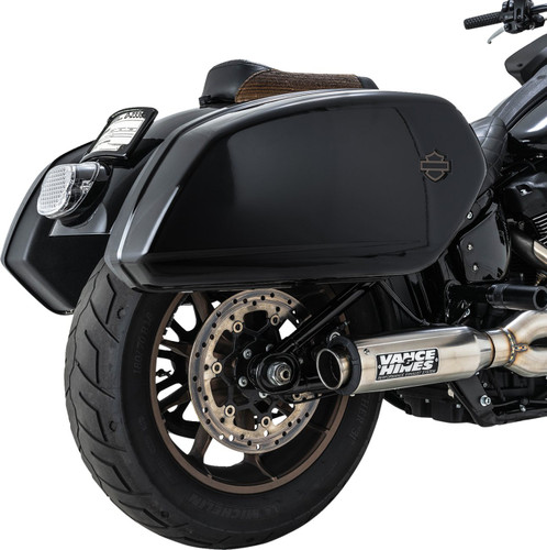 Vance & Hines Supersport Brushed 2-into-1 Exhaust System (27337)