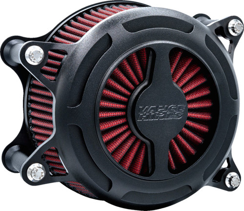 Vance & Hines VO2 Blade Black Wrinkle Air Cleaner Intake Kit (41110)