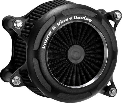 Vance & Hines V02 Onyx Black Air Intake Kit (41114)