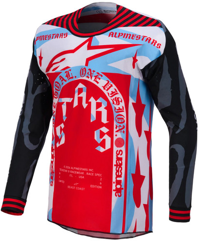 Alpinestars Techstar Beast Coast LE Mens MX Offroad Jersey