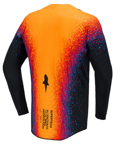 Alpinestars Supertech Black Hole Mens MX Offroad Jersey