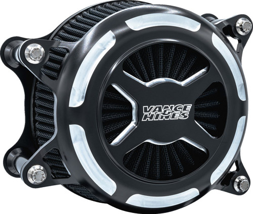 Vance & Hines VO2 X Black Contrast Air Cleaner Intake Kit (41100)