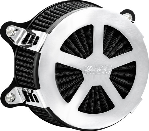 Vance & Hines VO2 Radiant V Chrome Air Cleaner Intake Kit (71103)