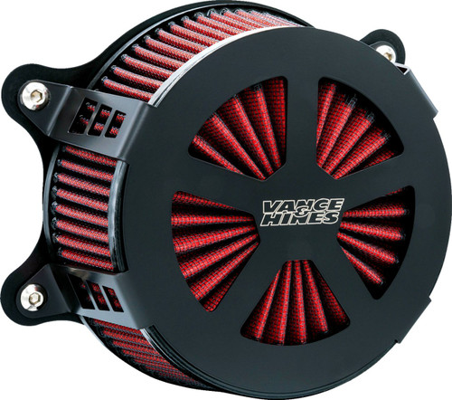 Vance & Hines VO2 Radiant V Black Ceramic Air Cleaner Intake Kit (41103)