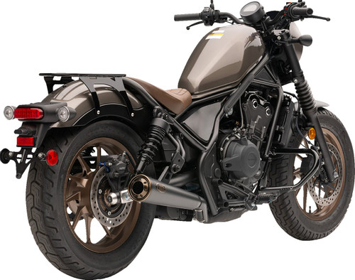 Cobra Bronze Tip Slip-On Muffler - Honda Rebel 500 2017-2024 (1139BZ)
