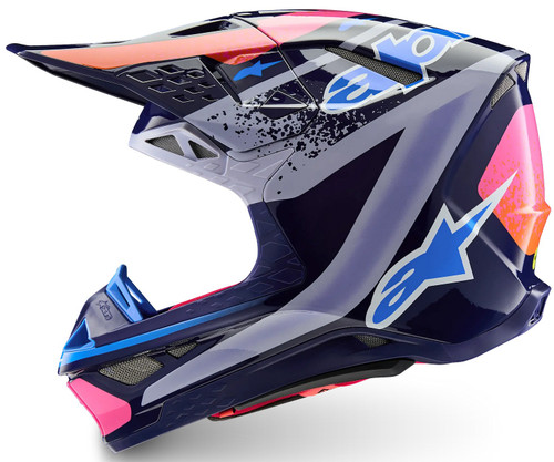 Alpinestars Supertech M10 Records MX Offroad Helmet