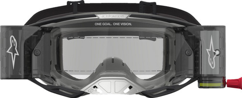 Alpinestars Vision 8 Amber MX Offroad Goggles w/Roll-Off System