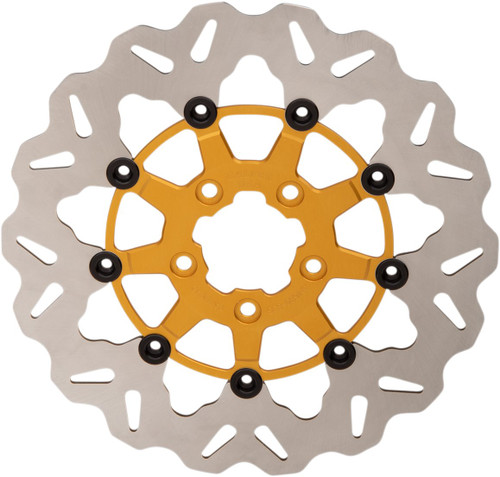 Galfer 11.8" Standard Gold Floating Wave Front Brake Rotor (DF835CW-G)