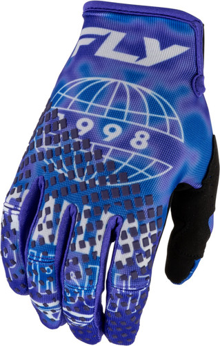 Fly Racing Kinetic Blur Mens MX Offroad Gloves