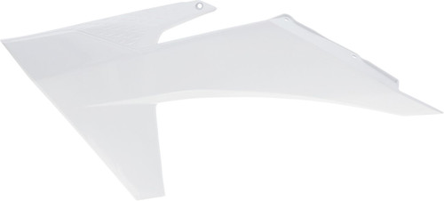 Acerbis White Plastic Radiator Shrouds/Scoops (2986480002)