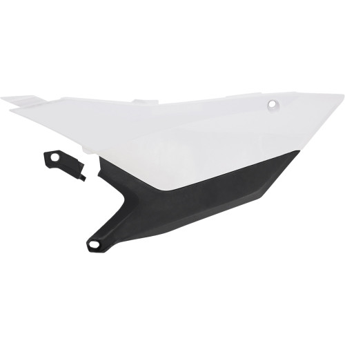 Acerbis White/Black Plastic Rear Side Panels (2988261035)
