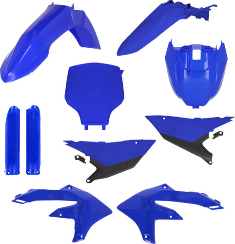 Acerbis OE Blue/Black Plastic Full Body Kit (2988238212)