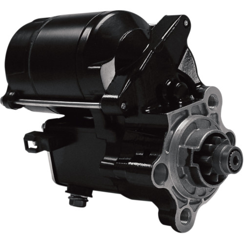 Drag Specialties Black 1.4 kW High Performance Starter Motor (80-1009)