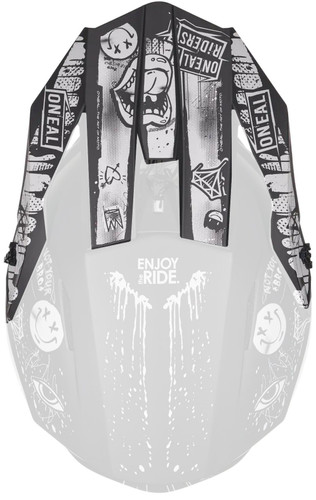 O'Neal 4 SRS Rancid Helmet Visor/Peak