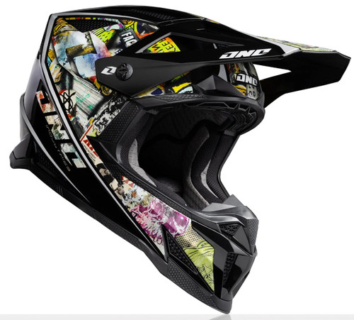 One X-297 Riot MX Offroad Helmet