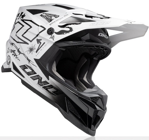 One X-297 Tatted MX Offroad Helmet
