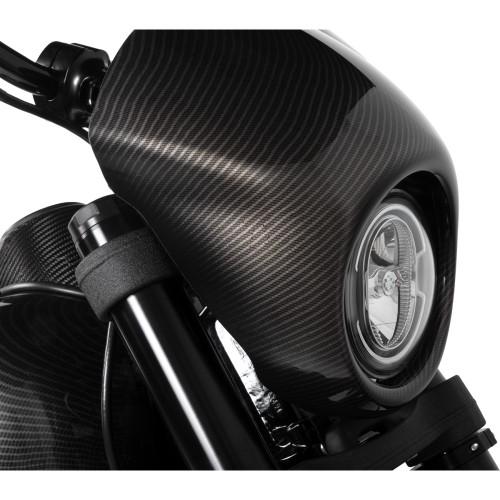 Drag Specialties 5.75" Reflector Style LED Headlamp - Dark Chrome (2001-1791)