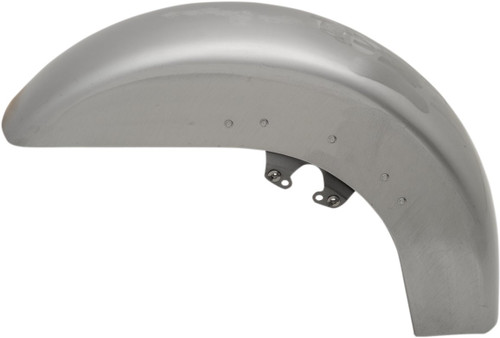 Drag Specialties Steel 6" Smooth Front Fender without Trim Holes (1401-0582)