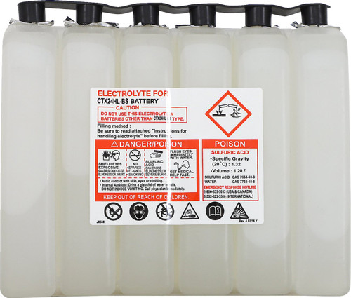 Drag Specialties AGM Maintenance Free Battery YTX24HLBS (2113-0212)