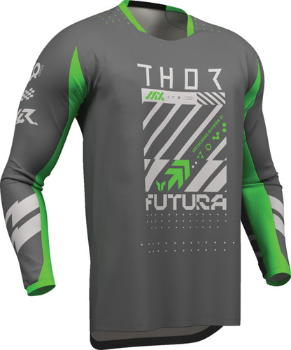 Thor Launchmode Futura Mens MX Offroad Jersey