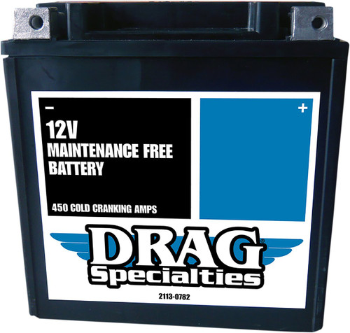 Drag Specialties AGM Maintenance Free Battery YIX30LBSFT (2113-0782)
