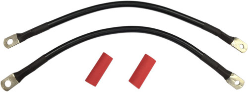 Drag Specialties Black Battery Cable Set for 2004-2009 XL (2113-0665)