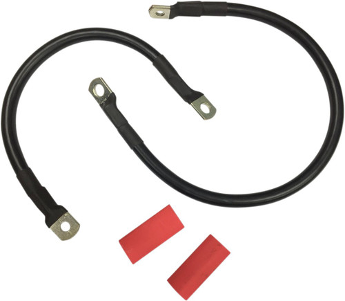 Drag Specialties Black Battery Cable Set for 1986-2003 XL (2113-0666)
