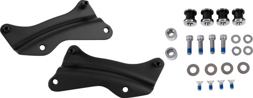 Drag Specialties Black Quick Detach Tour Box Mounting Rack (1510-0496)