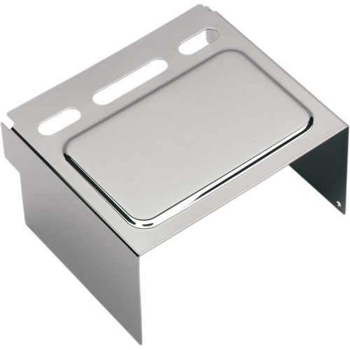 Drag Specialties Raised Battery Cover Chrome (DS324100)