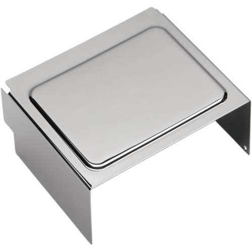 Drag Specialties Raised Battery Cover Chrome (DS324126)