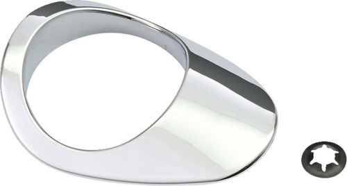 Drag Specialties Chrome Oil Dipstick Bezel (0710-0283)