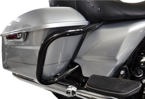 Drag Specialties Big Buffalo Black Rear Saddlebag Bars (0506-0790)