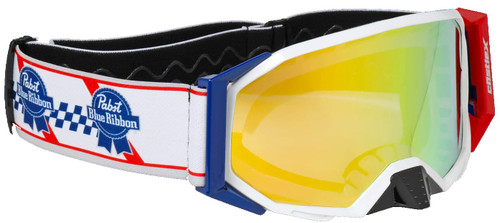 Castle X Pabst Blue Ribbon Stage II OTG Snow Goggles