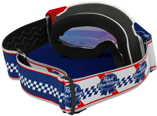 Castle X Pabst Blue Ribbon Stage II OTG MX Goggles