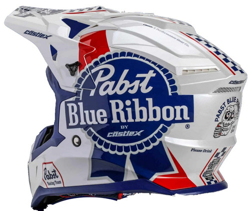 Castle X Pabst Blue Ribbon CX200 MX Offroad Helmet
