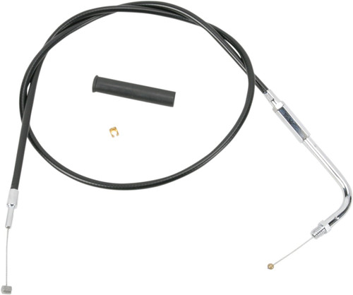 Drag Specialties 36-1/2" Black Vinyl Throttle Cable (0650-0354)
