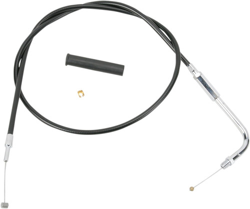 Drag Specialties 30" Black Vinyl Throttle Cable (0650-0602)