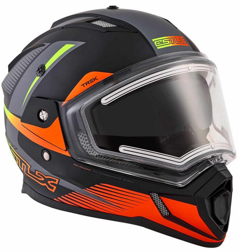 Castle X CX200 Trek DS Snow Helmet w/Heated Electric Shield