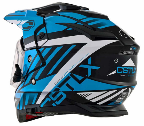 Castle X CX200 Void DS Snow Helmet w/Heated Electric Shield