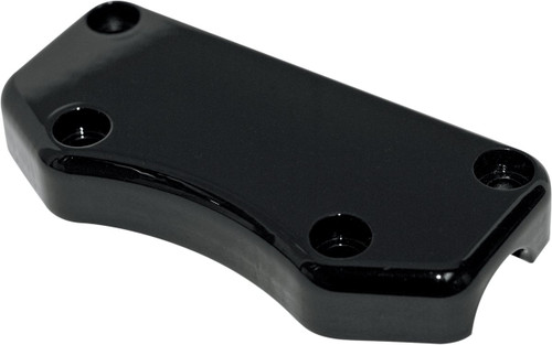 Drag Specialties Smooth Buffalo Handlebar Clamp Black (0602-0348)