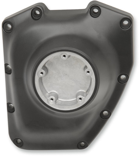 Drag Specialties Matte Black Cam Cover for Twin Cam (0940-1640)