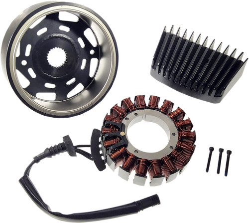 Drag Specialties 48A Charging Kit Black (2112-1516)
