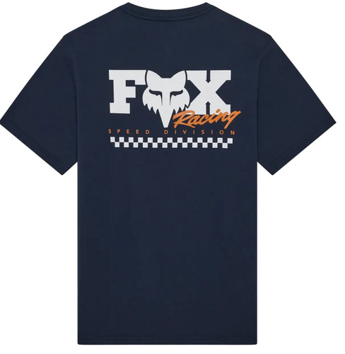 Fox Racing Checker 195 Original Mens Short Sleeve T-Shirt