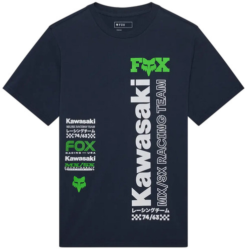 Fox Racing Kawasaki 195 Original Mens Short Sleeve T-Shirt
